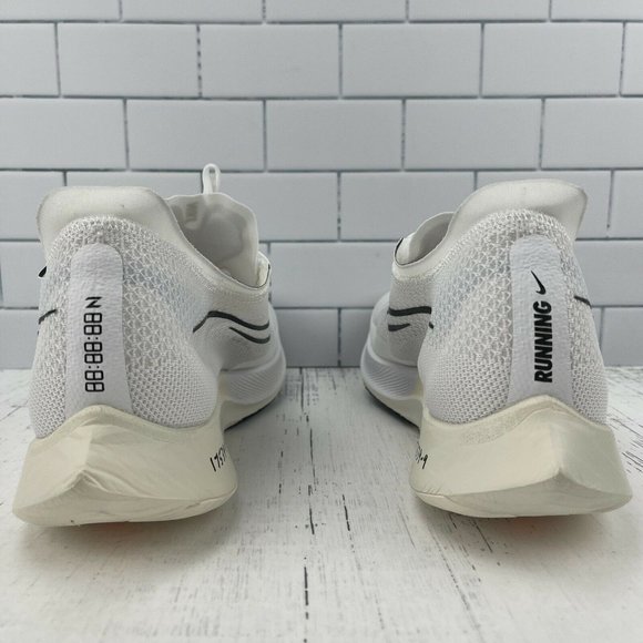 Nike Running Shoes Size 12 Mens ZoomX Streakfly 5K 10K White Lightweight Racing - Picture 8 of 12